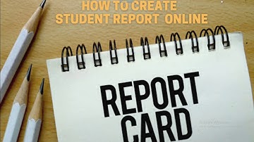 How to Create Student Report Card Within 5 Minutes (Specially For Teachers)