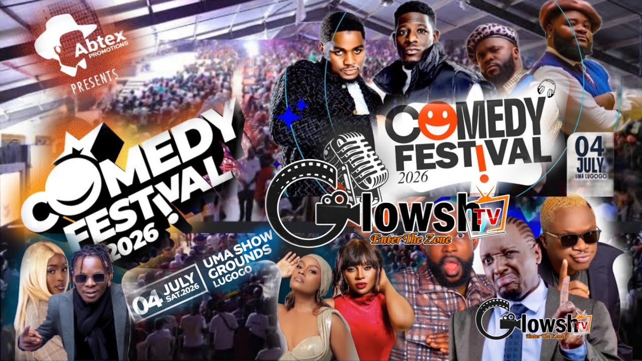 HAPPENING NOW!! COMEDY FESTIVAL LIVE AT UMA SHOW GROUNDS LUGOGO."BA COMEDIANS BONA BAWEDEYO"