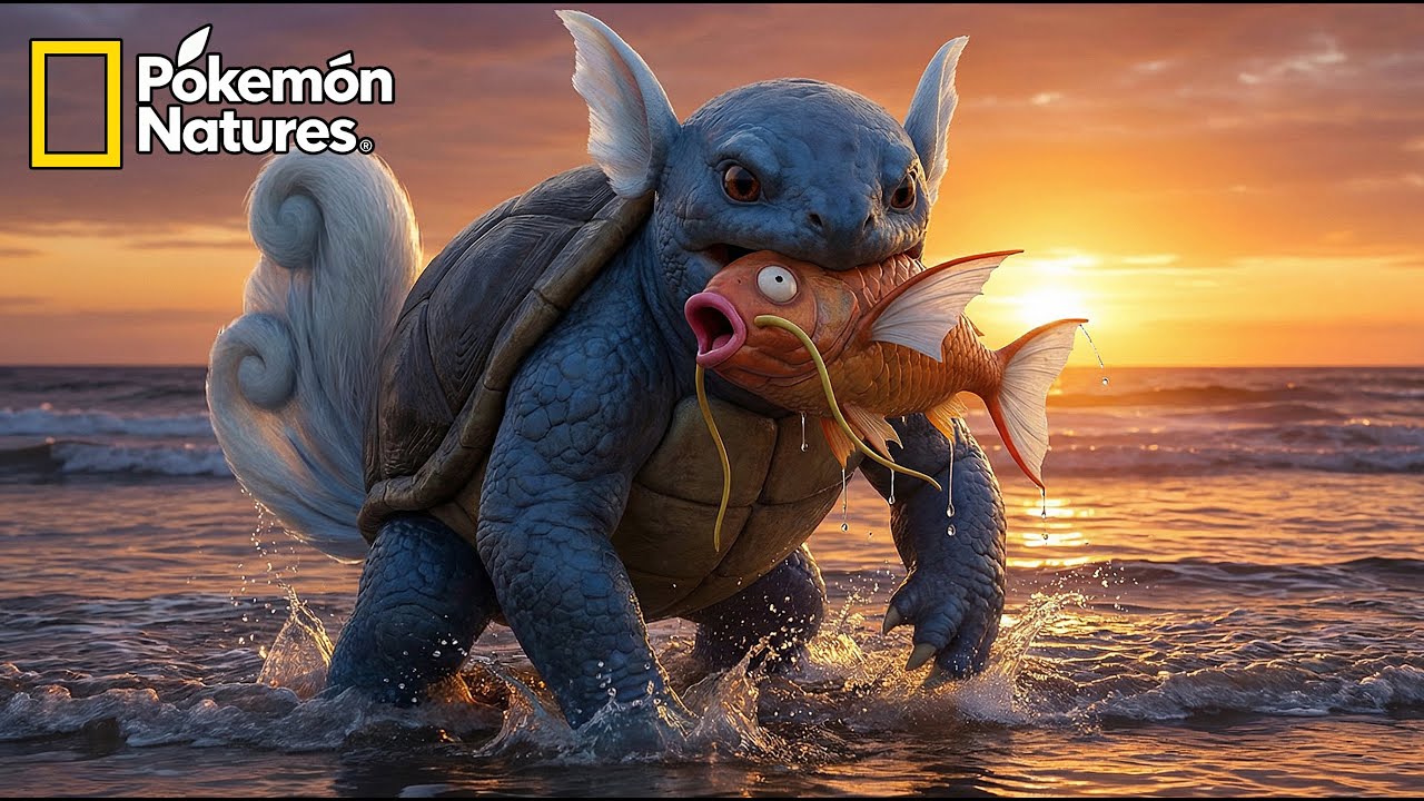 Pokémon Natures : Blastoise’s Sacrifice—The Guardian Forged by Ocean Peril