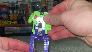 Transformers generation one scavenger complete transformation process video. G1 vintage figure