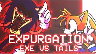 sonic exe and tails sing expurgation [Friday Night Funkin'] [Mods]