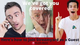 How do I Join Streamyard as a Guest screenshot 3