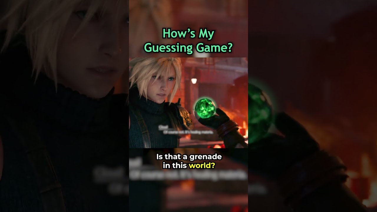 In My Defense, She Was in Charge of the Explosives 😅 | FF7 Remake