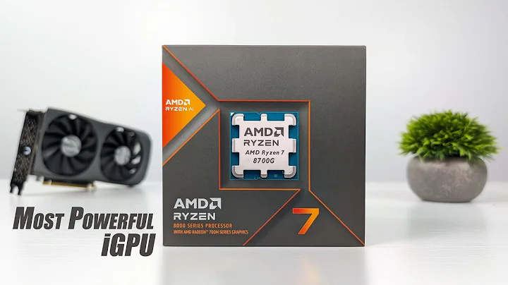 AMD Ryzen 7 8700g: 혁신적인 인티그레이티드 그래픽의 힘!