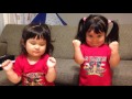 表情豊かな双子と絵本を読む時【3歳の双子姉妹】