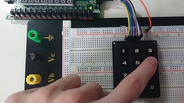Digital Lab Numeric Keypad test FPGA