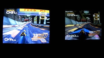 PCSX-R v1.9.92 sys type NTSC, WIPEOUT2 (us-version) - time trial out of sync cd seek lag