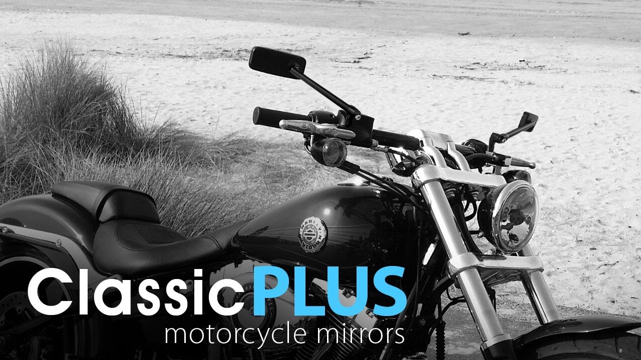 KiWAV Classic Plus motorcycle rear-view mirrors