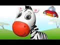 TuTiTu Animals | Animal Toys and Songs for Children | Zebra