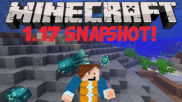 Minecraft 1.17 Snapshot 21w03a- The Glow Squid, New Blocks and More!