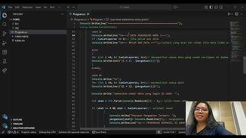 VIDEO PRESENTASI TUGAS BESAR ALGORITMA PEMROGRAMAN KELOMPOK 6 - S1SI - KJ - 25 - 05