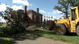 Reconstruction Work On Bemidji's Carnegie Library Gets Underway