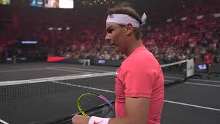 Netflix Slam Highlight: Rafael Nadal's no-look sky-hook overhead