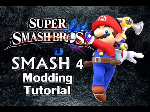 how to install smash 4 mods