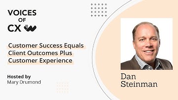 Voices of CX Podcast: Customer Success is Vital to the Consumption Model - S8E6