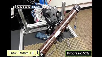 Robot learns dexterity by spinning a jar - BBC Click