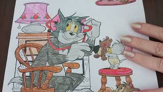 ASMR Tom and Jerry Paintings 21 Coloring Book 3 screenshot 4