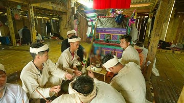 PHONG TỤC Ở LỄ MA KHÔ NGƯỜI DÂN TỘC NÙNG Ở HOÀNG SU PHÌ