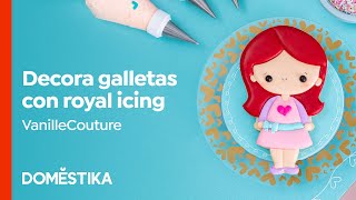 Decoración de Galletas con royal icing para principiantes - Curso de @VanilleCouture | Domestika
