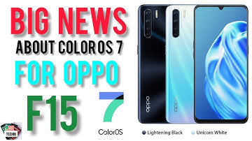 Big News For Oppo F15 Users Related to ColorOs7 update for Oppo F15/INDIA