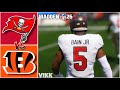 Buccaneers vs Bengals Simulation | Madden 27 Draft Rosters