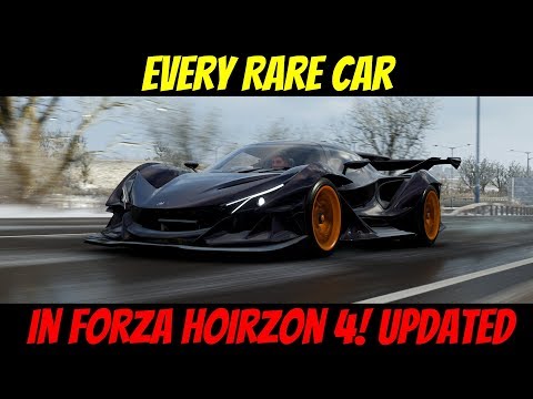 every-rare-car-in-forza-horizon-4!-|-updated