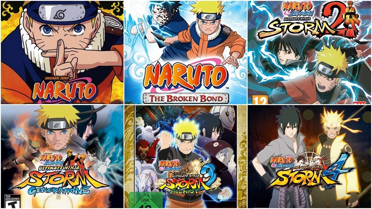 [HD] Naruto Xbox Evolution (2007-2016) - YouTube