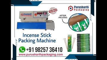 Incense Stick Packing Machine ||  Agarbatti Pouch Packing Machine