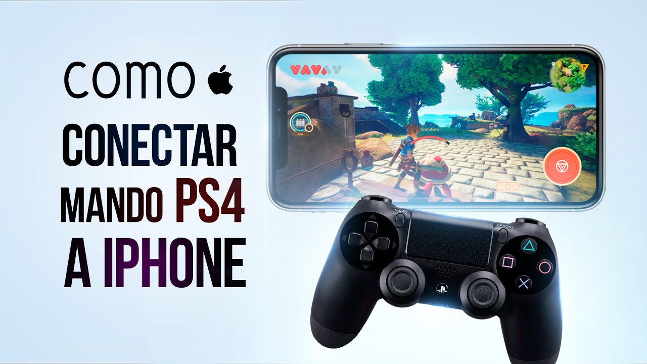 Como conectar mando PS4 a IPhone  