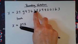 Rounding Notation