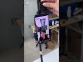 Smart mirror camera design that splits the screen into two halves while recording