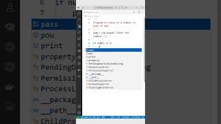 #3 - Write a program to check if a number is even or odd | Python | Praveen Kumar