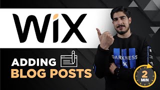 How To Add Blog Posts On Wix 2024 | Create Blog Post In Wix | Wix Blog Post Tutorial