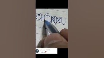 CHINNU NAME PROFILE LOGO CREAT 🔥 ✨ 💥 comment your name #viraltrendingshorts  #logodesign #shorts