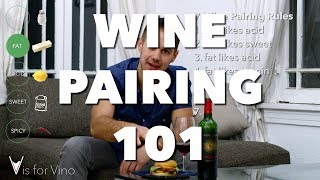 Wine Pairing 101 | Super Easy Food and Wine Pairing from V is for Vino