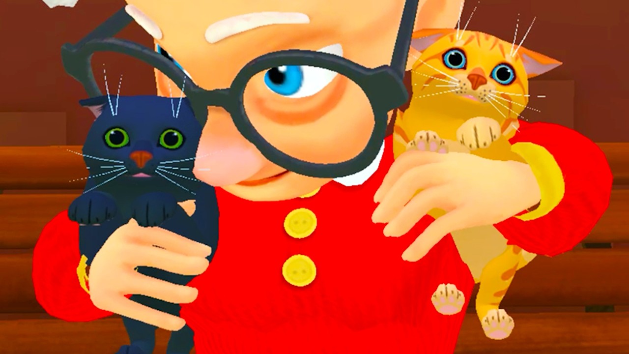 Кот и Бабка 2 #1 Cat from hell 2 с Кидом на пурумчата