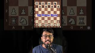 Important rules in Chess Part-2 | Draw Rule         #chesscom #chesstournament #chessgame