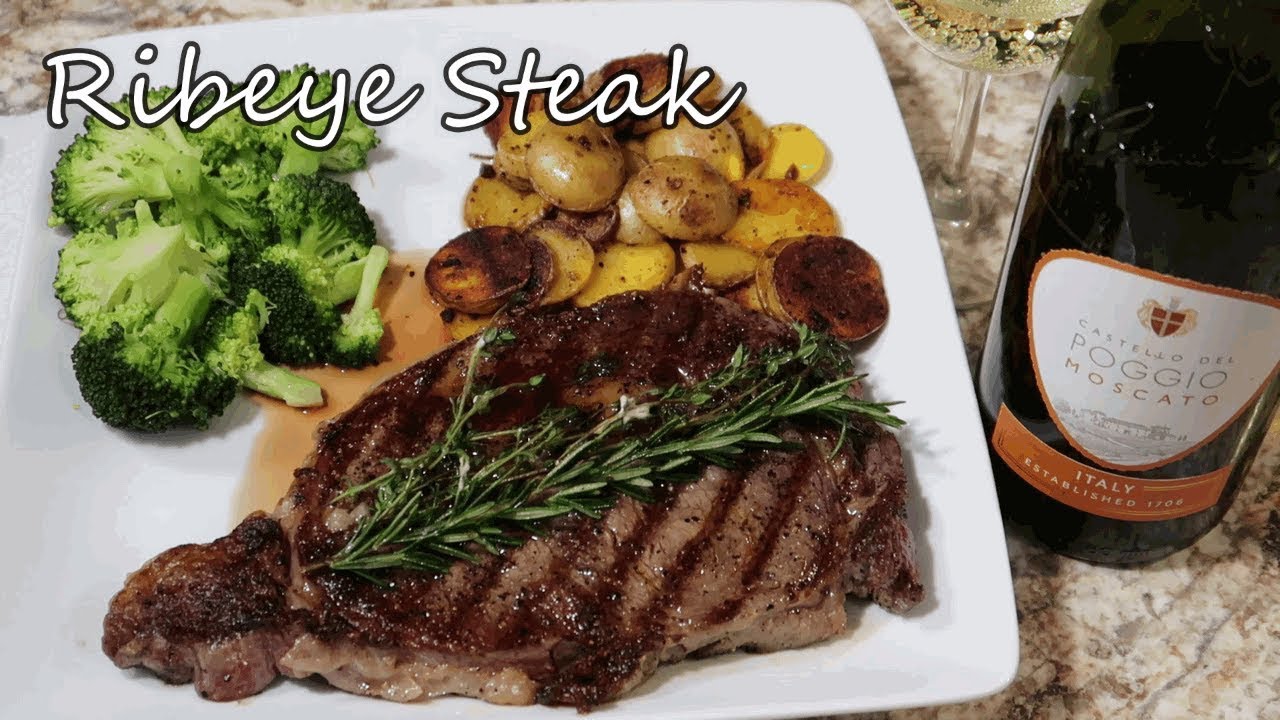 RIBEYE STEAK !! VERY DELICIOUS RIBEYESTEAK PARA UNA CENA ESPECIAL