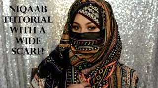 Niqaab Tutorial With Wide Scarf Feat. Hijab Book