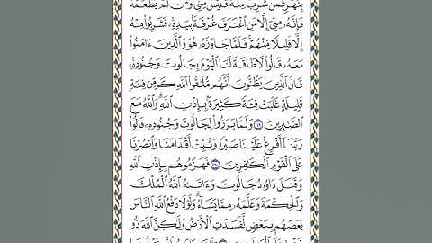 سورة البقرة محمد اللحيدان -   ( البقرة آية 246 حتى الآية  256 )  الاسبوع 13 الجزء الثاني + الثالث