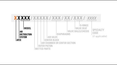 Wilden - How to Read a Wilden Model Designation