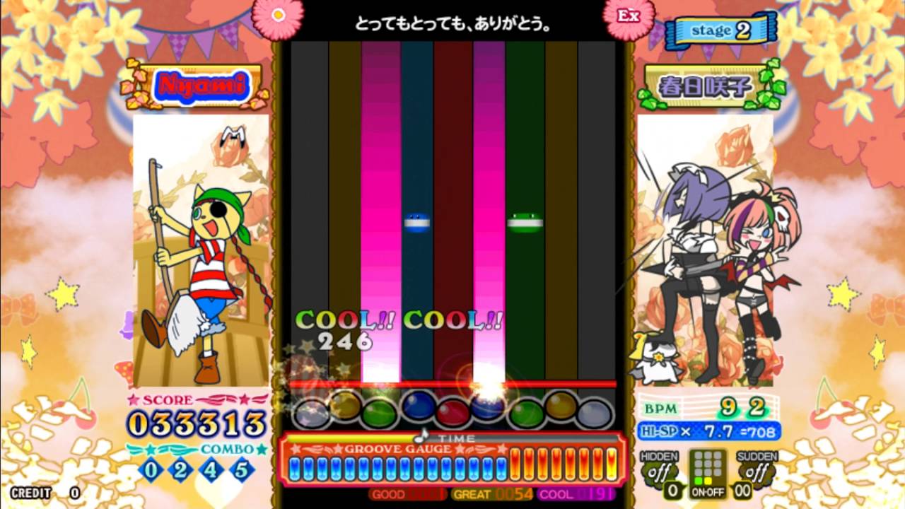 [pop'n music éclale] とってもとっても、ありがとう。 (GRATITUDE) (EX)