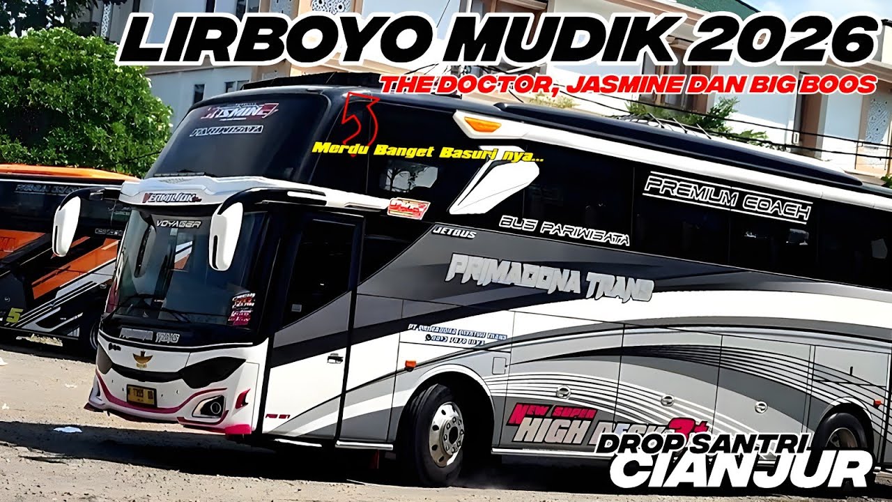 LIRBOYO MUDIK 2026‼️CUACA HUJAN MENGIRINGI PEMBERANGKATAN SANTRI CIANJUR😱FULL BASURI MERDU‼️