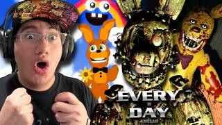 AN AWESOME FNAF COLLAB!! ||🐰🎩 EVERY DAY | FNAF COLLAB 🎩🐰 REACTION