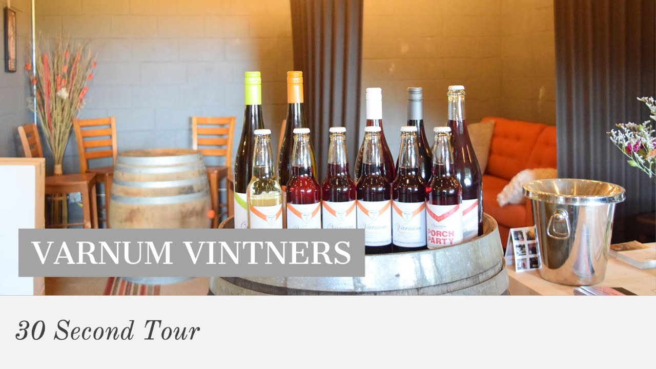 30 Second Winery Tour Varnum Vintners, Amity Oregon YouTube
