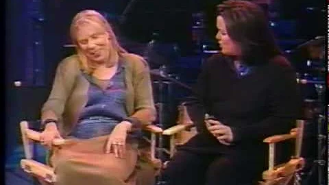 Joni Mitchell with Rosie O'Donnell