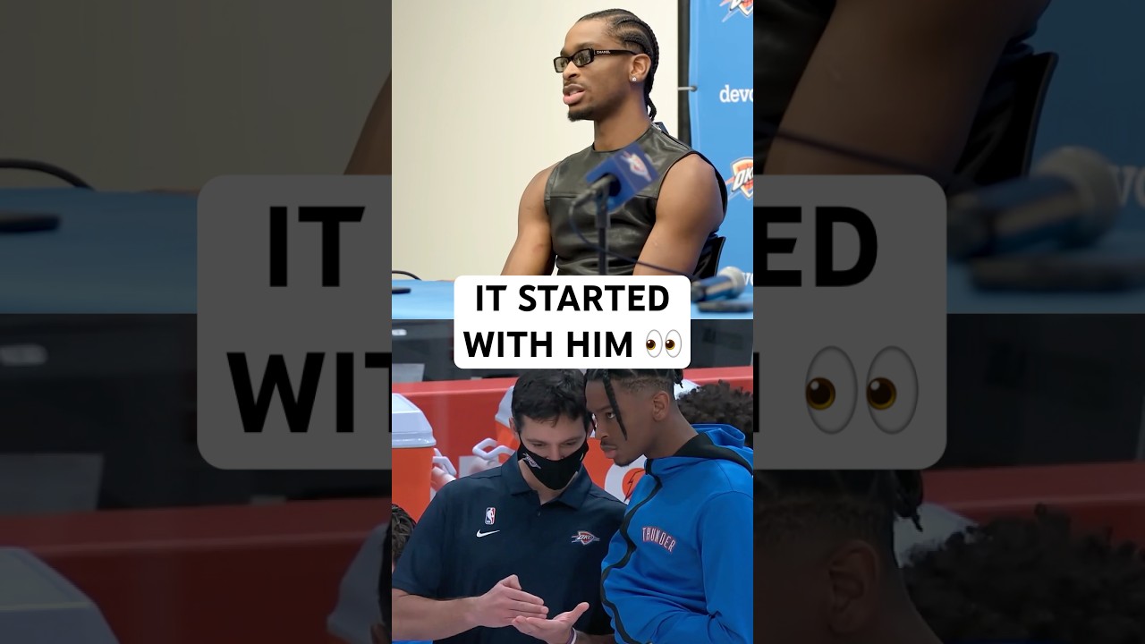 SGA give credit to OKC Thunder HC Mark Daigneault 