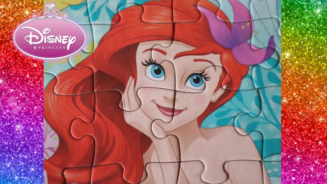 THE LITTLE MERMAID DISNEY PUZZLE Ariel and Flounder Puzzle Disney