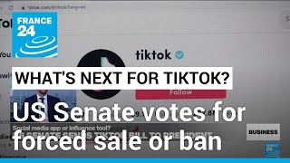 After US Senate votes in favour of potential ban, what's next for TikTok? • FRANCE 24 English