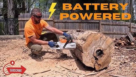 Stihl MSA 300c, How Well Does It Cut?